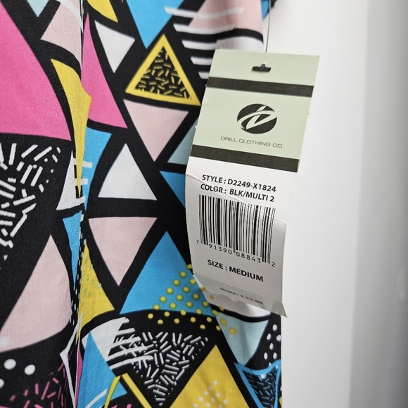 Oh Snap! Retro Print Shirt Button Up - Picture 7 of 8